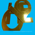 Goldener Acrylspiegel Silberfarbener Acrylspiegelbogen